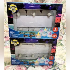 Banana Boat Floating LED Tea Lights